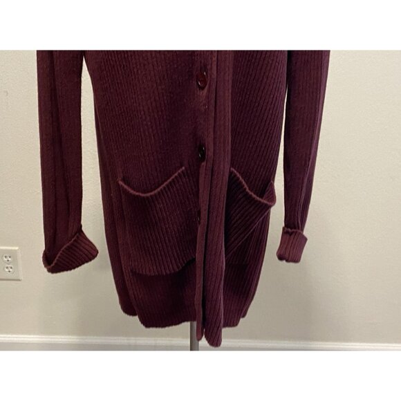 Crazy Horse A Liz Claiborne Company Womens Size M Long Sweater Button Down - Picture 3 of 10